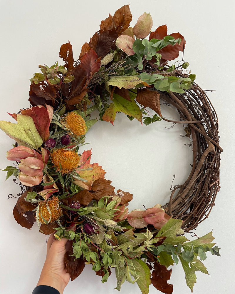 Autumnal Dried Wreath